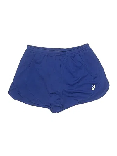 Pre-owned Asics Athletic Shorts In Blue