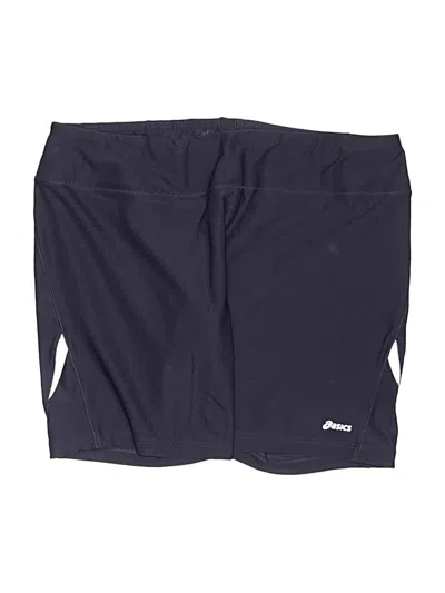 Pre-owned Asics Athletic Shorts In Blue