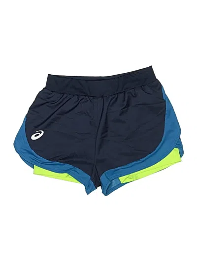 Pre-owned Asics Athletic Shorts In Blue
