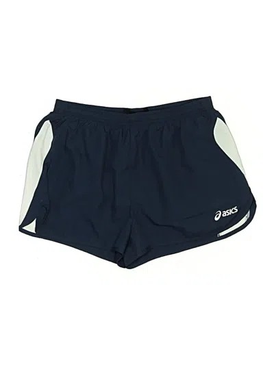 Pre-owned Asics Athletic Shorts In Blue