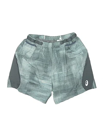 Pre-owned Asics Athletic Shorts In Green
