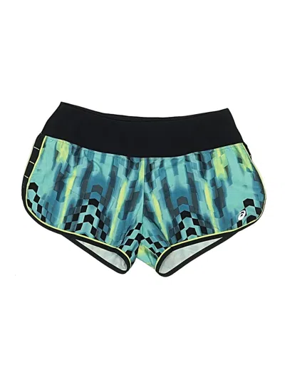 Pre-owned Asics Athletic Shorts In Green