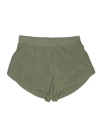 Pre-owned Asics Athletic Shorts In Green