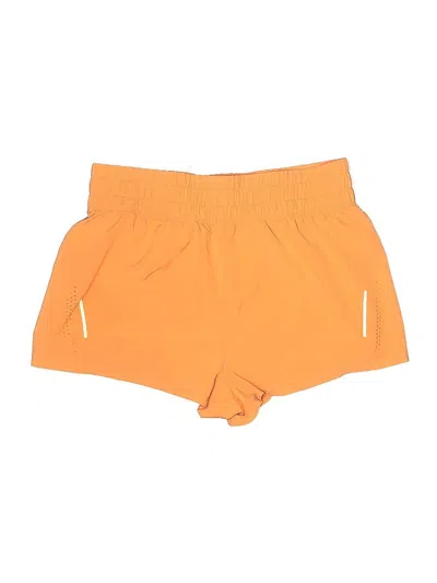 Pre-owned Asics Athletic Shorts In Orange