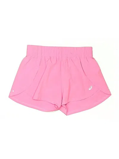 Pre-owned Asics Athletic Shorts In Pink