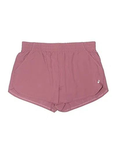 Pre-owned Asics Athletic Shorts In Pink