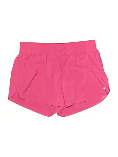 Pre-owned Asics Athletic Shorts In Pink