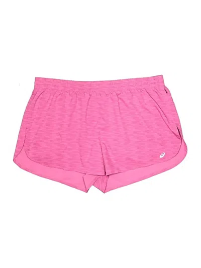 Pre-owned Asics Athletic Shorts In Pink