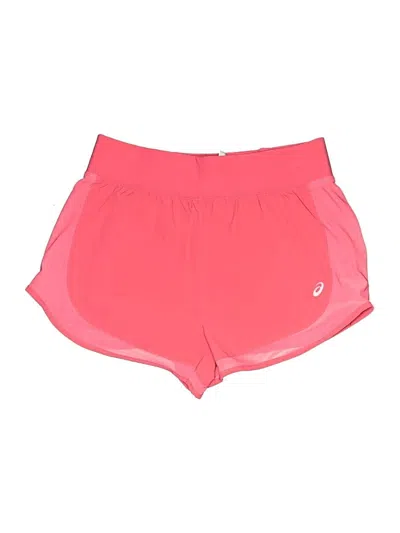 Pre-owned Asics Athletic Shorts In Pink