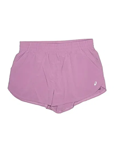 Pre-owned Asics Athletic Shorts In Pink