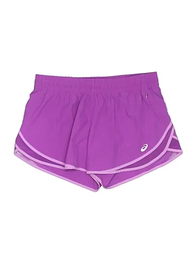 Pre-owned Asics Athletic Shorts In Purple