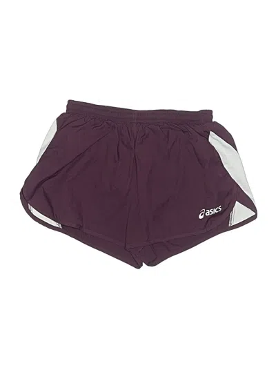 Pre-owned Asics Athletic Shorts In Purple