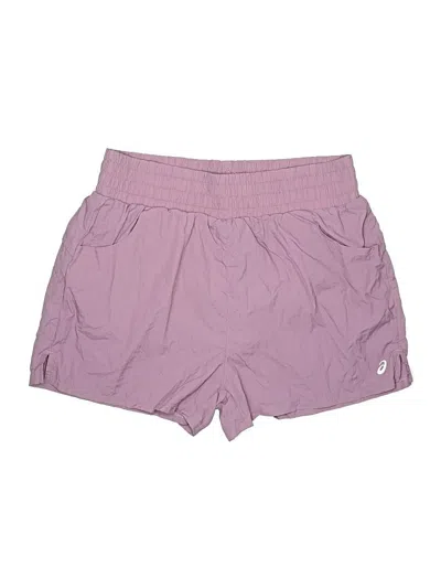 Pre-owned Asics Athletic Shorts In Purple