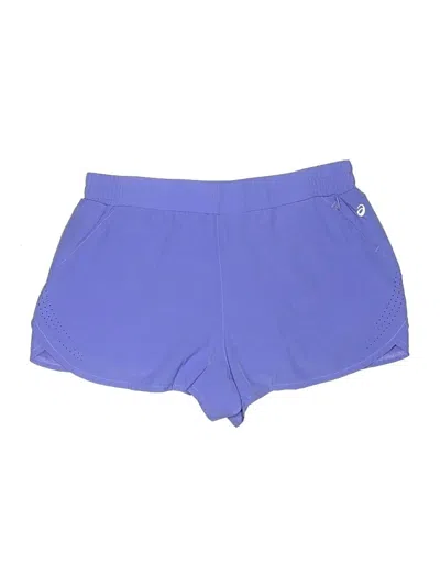 Pre-owned Asics Athletic Shorts In Purple
