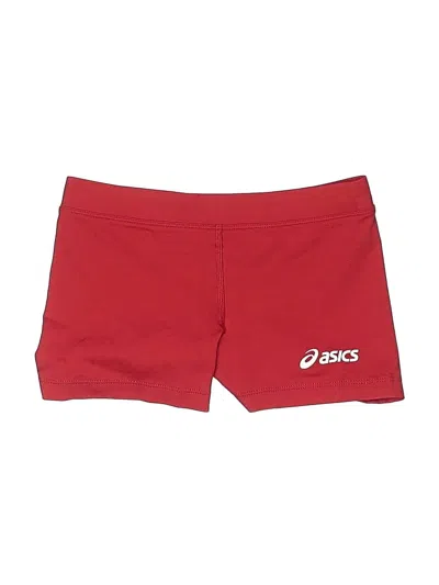 Pre-owned Asics Athletic Shorts In Red