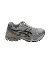 Asics Asymmetrical Mesh Sneakers With Gel Technology In Gray