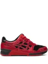 Asics Atmos X Red Spider X Gel-lyte 3 Bandana Print Sneakers In Red