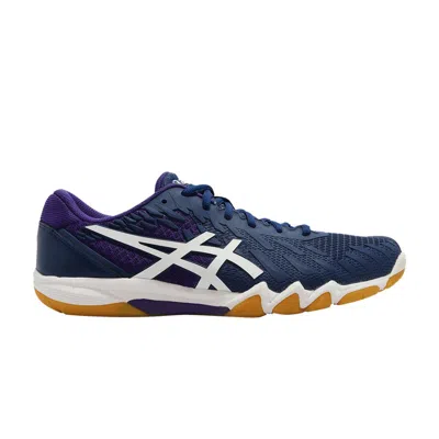 Pre-owned Asics Attack Bladelyte 4 'mako Blue'