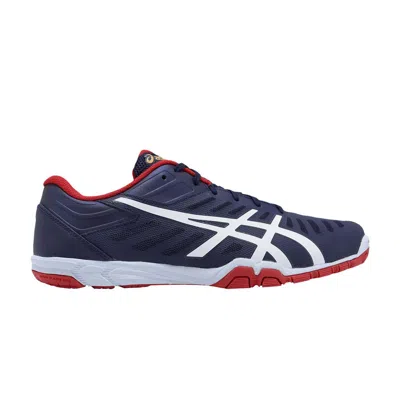 Pre-owned Asics Attack Excounter 2 'peacoat Red' In Blue