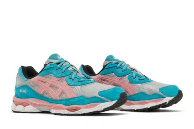 Pre-owned Asics Awake Ny X Gel Nyc Teal Pink 1201a850-022 In Teal/pink