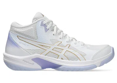 Pre-owned Asics Beyond Ff Mt (women's) Sneakers In White/champagne In Multi