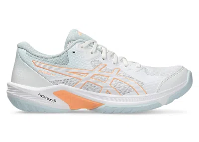 Pre-owned Asics Beyond Ff (women's) Sneakers In White/bright Sunstone In Multi
