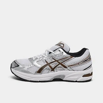 Asics Big Kids' Gel-1130 Casual Shoes In White/brown/silver
