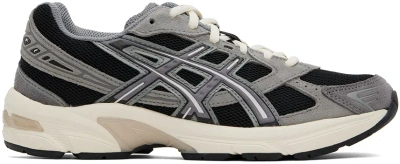 Asics Black & Gray Gel-1130 Sneakers In Black/carbon