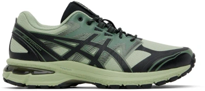 Asics Gel-terrain Sportstyle Sneaker In Dark Jade/black, Women's At Urban Outfitters