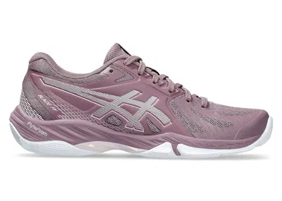 Pre-owned Asics Blade Ff (women's) Sneakers In Dusty Mauve/white