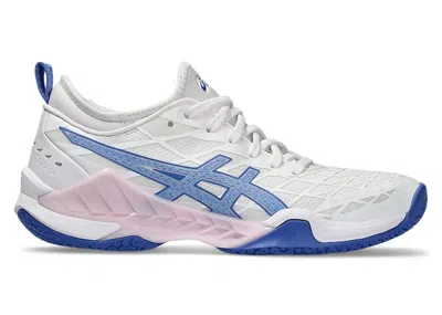 Pre-owned Asics Blast Ff 3 (women's) Sneakers In White/sapphire In Multi