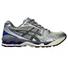Asics Casual Sneakers With Mesh Upper And Rubber Outsole In Metallic