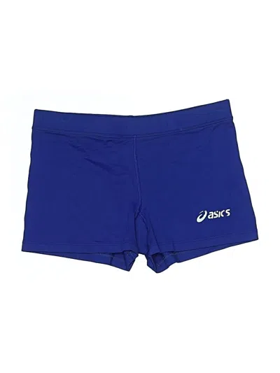 Pre-owned Asics Board Shorts In Blue