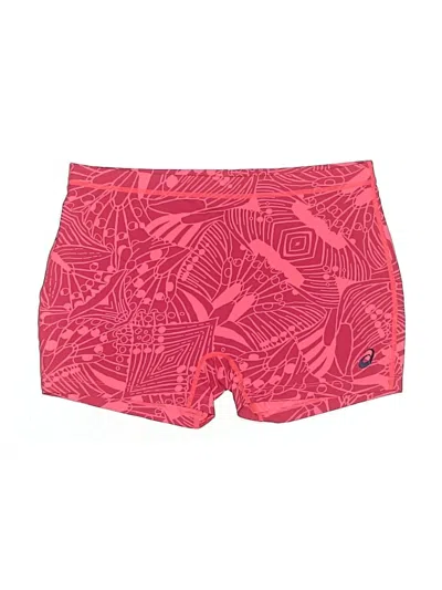 Pre-owned Asics Board Shorts In Pink