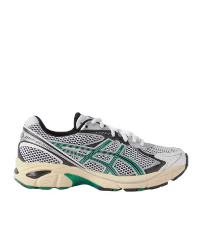 Asics Breathable Mesh Athletic Sports Shoes In Gray