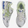 Asics Breathable Mesh Panel Sneakers With Gel Technology Cushioning In White
