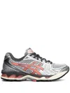 Asics Breathable Mesh Sneakers With Cushioned Sole In White