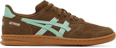 Asics Brown Skyhand Og Sneakers