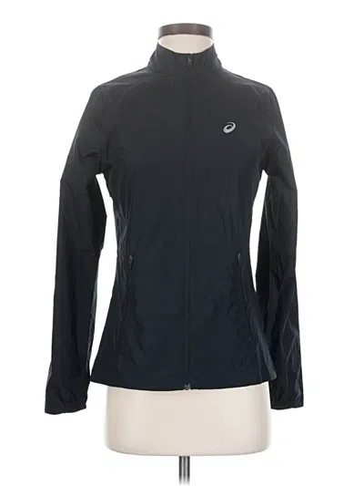 Pre-owned Asics Cardigan Sweater In Black