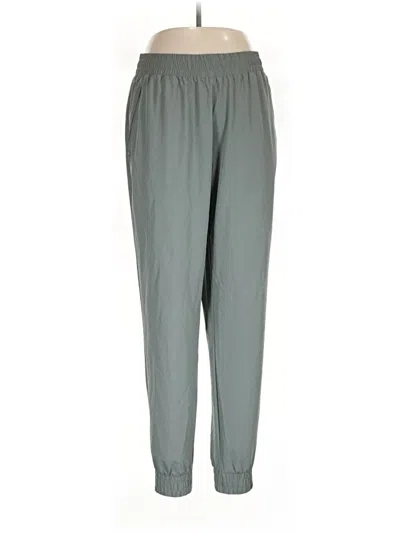 Pre-owned Asics Casual Pants In Gray