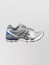 Asics Casual Sneakers With Mesh Upper And Rubber Outsole In Gray