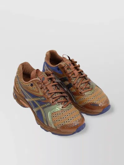 Asics Chunky Rubber Sole Mesh Sneakers Kiko Curation In Multi
