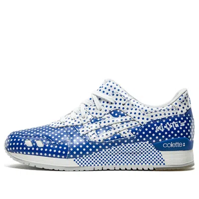 Asics Colette X Gel Lyte 3 'dotty' In Blue