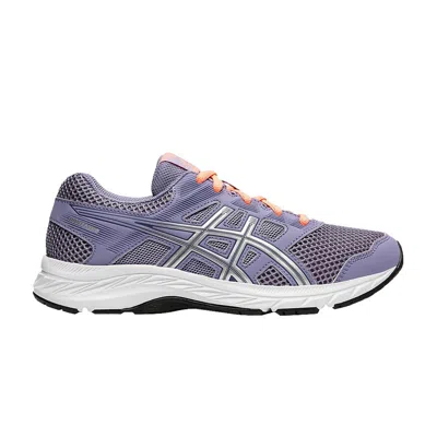 Pre-owned Asics Contend 5 Gs 'ash Rock Silver' | Purple | Kid's Size 4.5