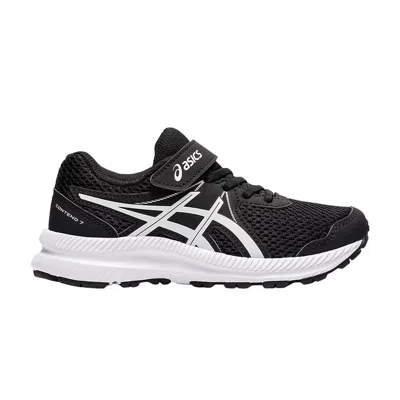 Pre-owned Asics Contend 7 Ps 'black White' | Kid's Size 10