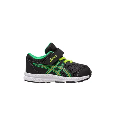 Pre-owned Asics Contend 8 Td 'black Lime Zest' | Infant Size 4