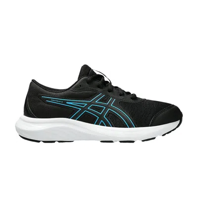 Pre-owned Asics Contend 9 Gs 'black Digital Aqua' | Kid's Size 6.5