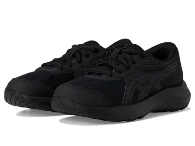 Asics Contend 9 Gs (little Kid/big Kid) Kids Shoes Black/graphite Grey : 6 Big Kid M