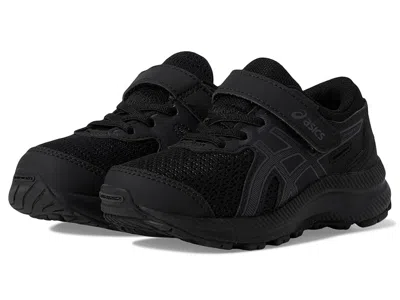 Asics Contend 9 Ps (toddler/little Kid) Kids Shoes Black/graphite Grey : 1.5 Little Kid M, Synthetic