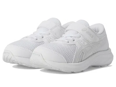 Asics Contend 9 Ps (toddler/little Kid) Kids Shoes White/glacier Grey : 1 Little Kid M, Synthetic